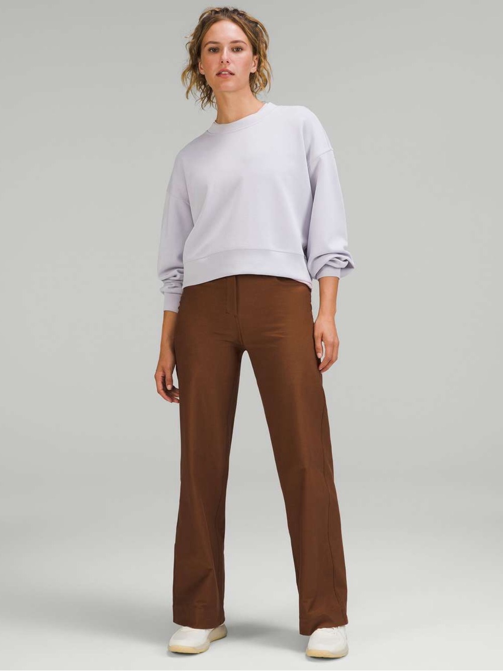 Lululemon Brown Wide Leg High Rise Pants